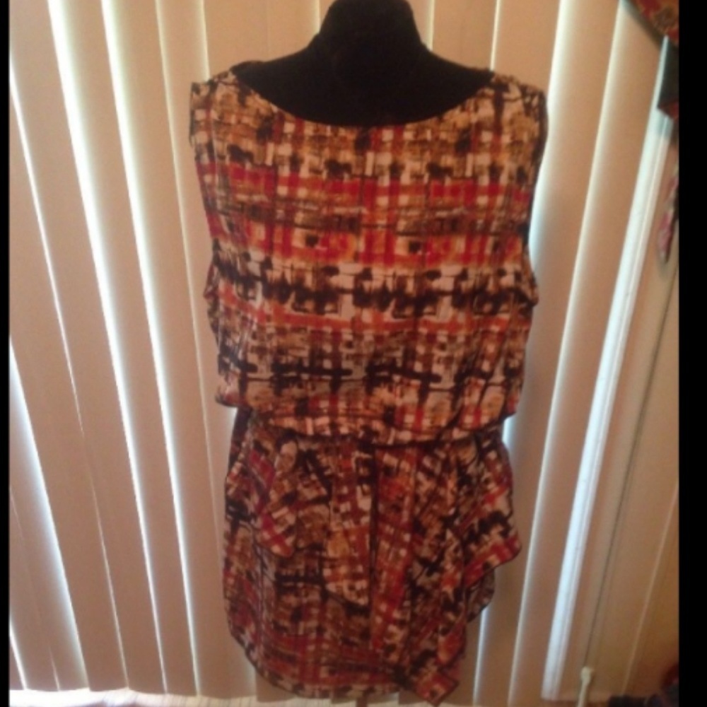 Peppermint Dress Fitted Size Medium slip